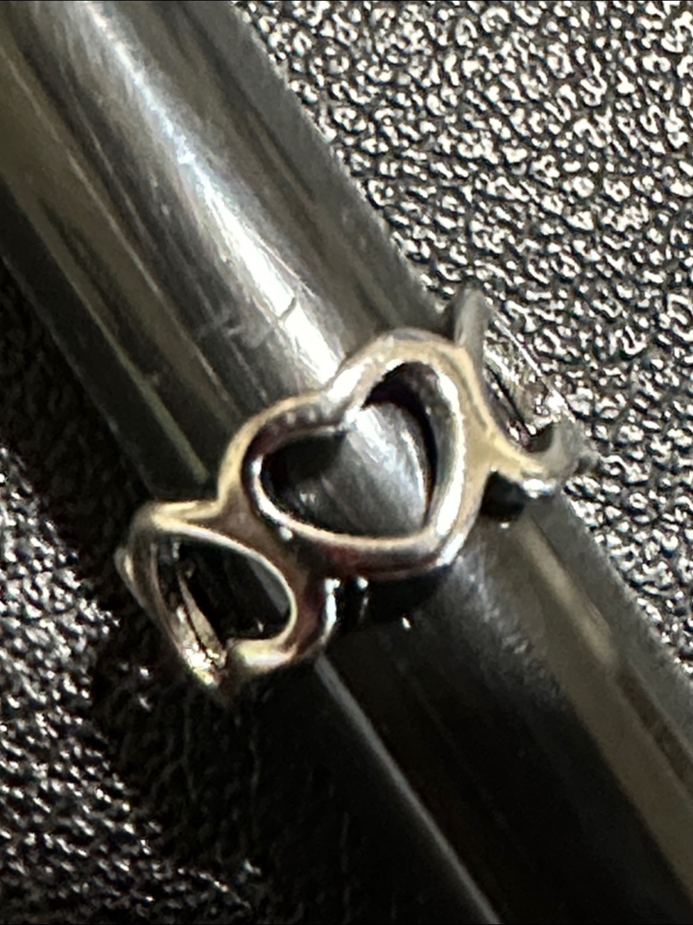 New Hearts Silver Tone Cuff Earring Cartilage Wrap Earring